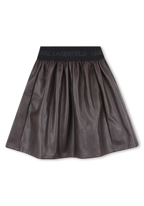 Gonna con logo KARL LAGERFELD KIDS | Z30593321